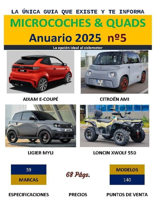 Title details for Microcoches by Auto Catalogo Nacional - Available